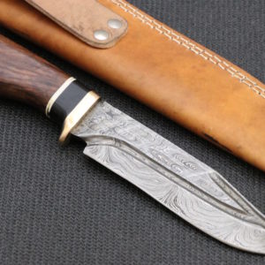 Damascus steel knife