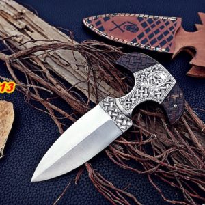 D2 Steel Hand Engraved Knives